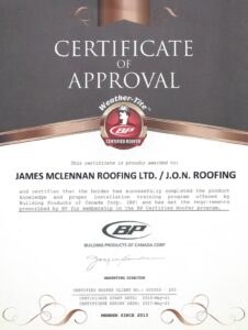 BP Certificate installer