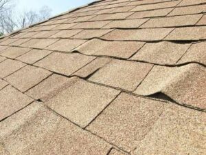 buckling of shingles